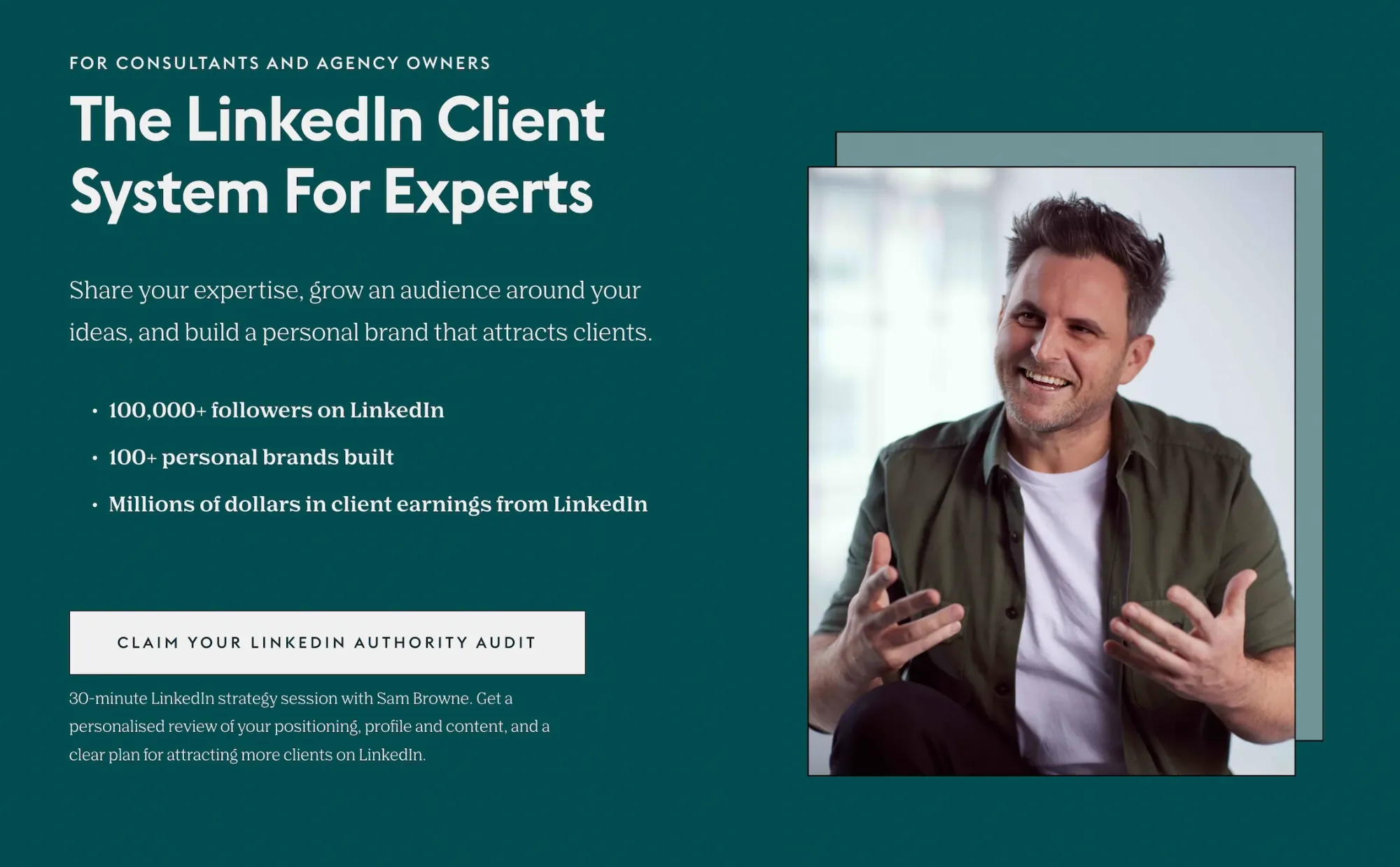 The LinkedIn Client System For Experts by Sam Browne