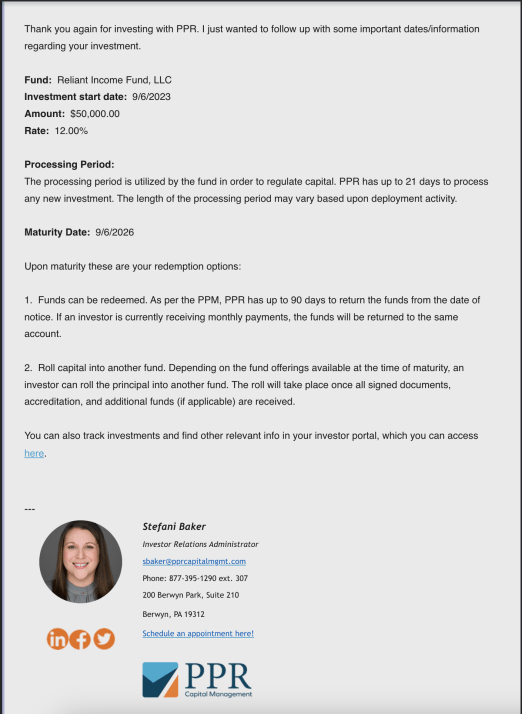 PPR Customer Service