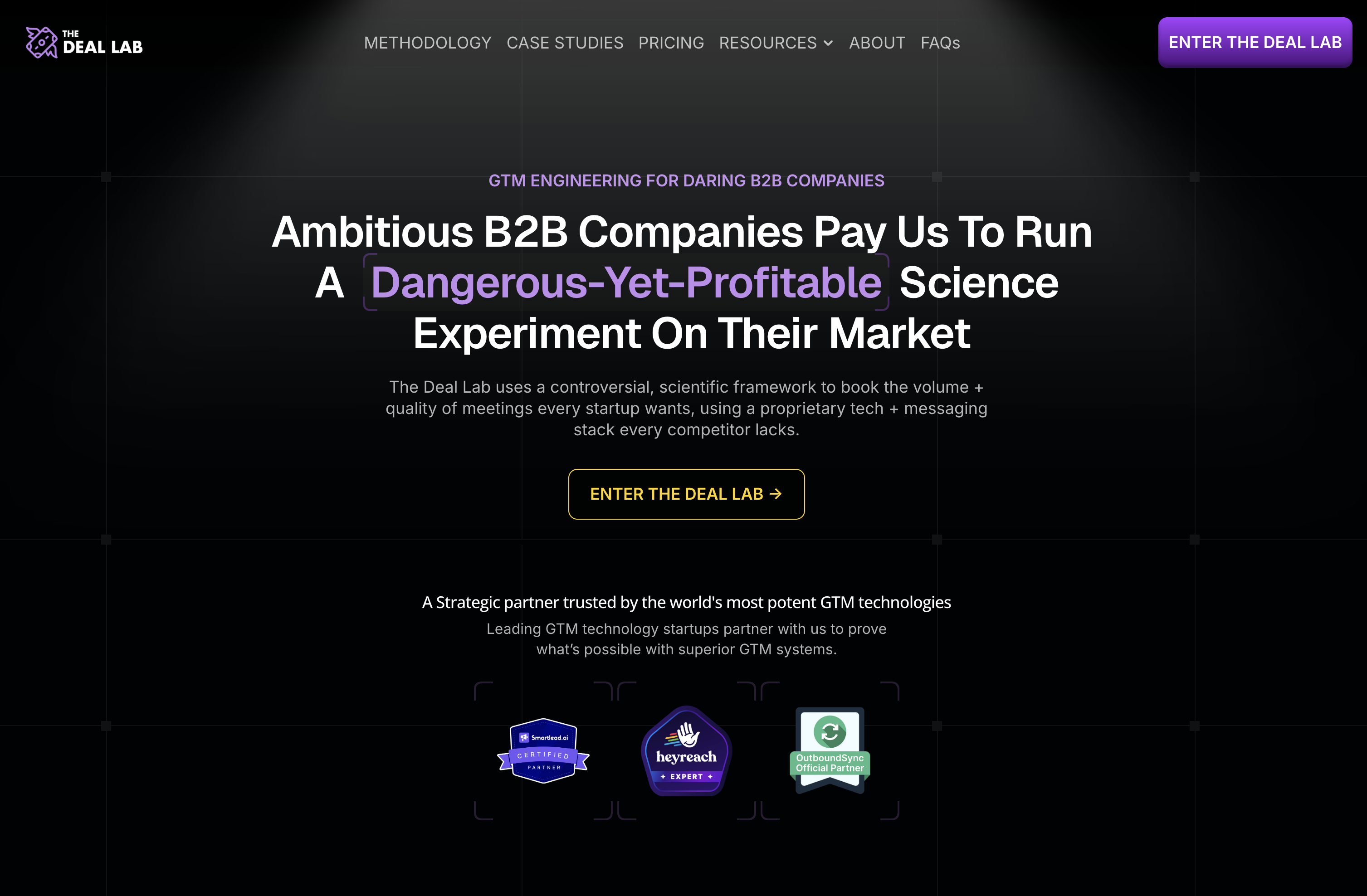 The Deal Lab Website