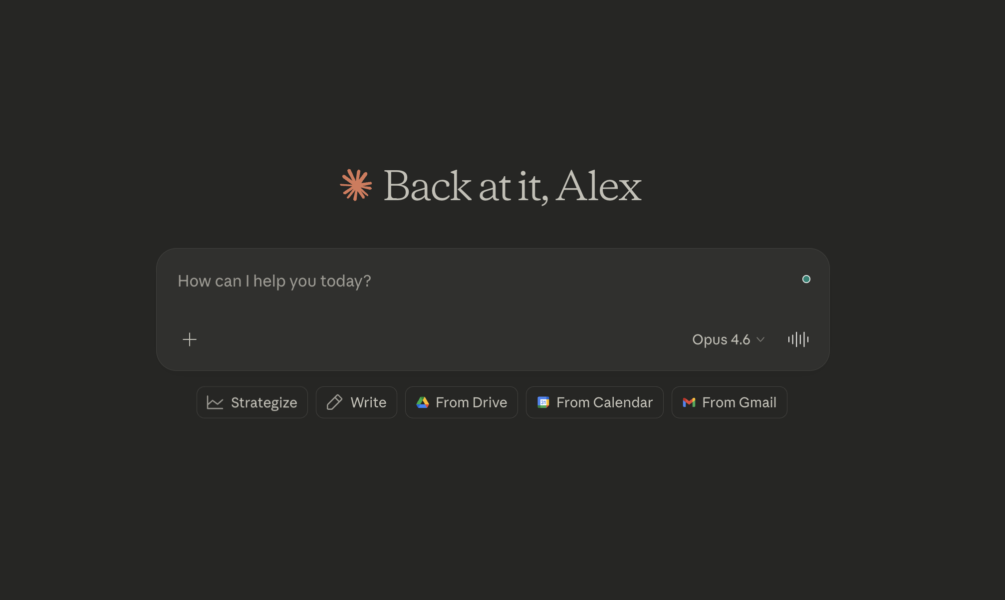 Claude interface screenshot for AI co-ghostwriter workflow context